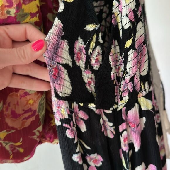 Free People Garden Party Maxi Dress in Black Floral - Picture 13 of 13